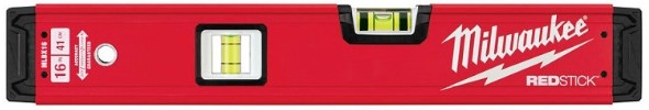 Рівень Milwaukee REDSTICK Backbone 40 см (4932459060) - Фото 1