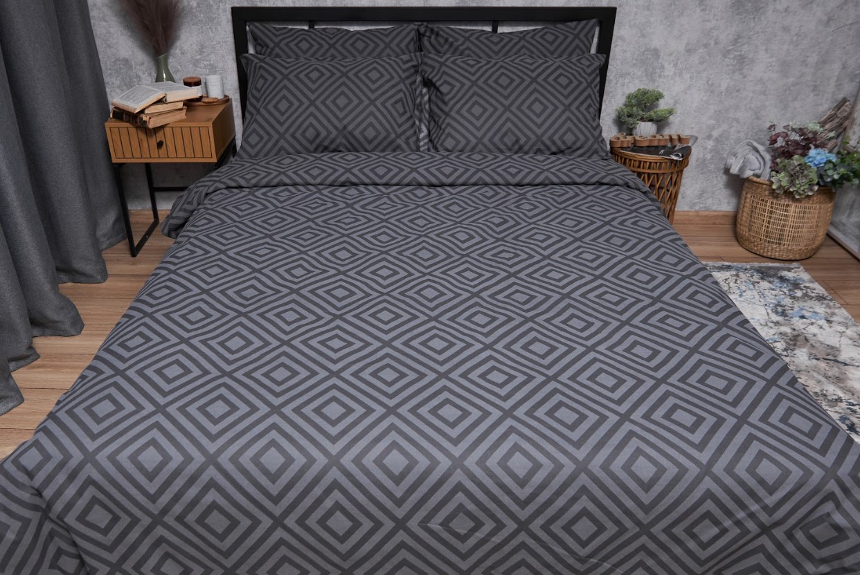 Купить Комплект постельного белья Moon&Star Бязь Gold Люкс Storm King Size 220x240 (MS-820004655) - Фото 1 Комплект постельного белья Moon&Star Бязь Gold Люкс Storm King Size 220x240 (MS-820004655) - Фото 1