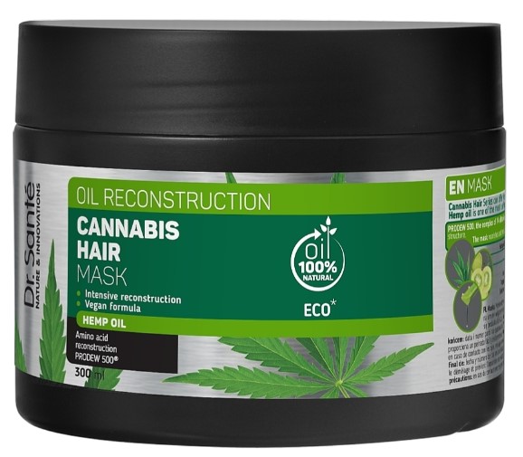 Маска для волосся Dr. Sante Cannabis Hair 300 мл (8588006039269) - Фото 1