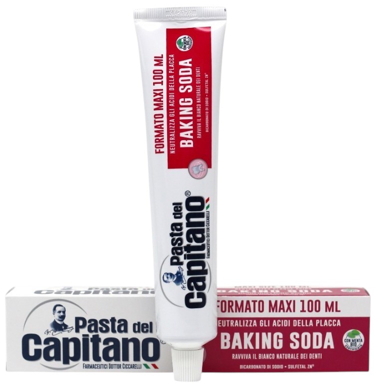 Зубна паста Pasta Del Capitano MAXI Baking Soda 100 мл (PTBSM100)