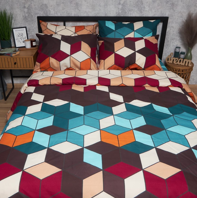 Купить Комплект постельного белья Moon&Star Микросатин Premium «Modern Chaos» King Size 220x240 см нав. 2х40х60 (MS-820007910) - Фото 1 Комплект постельного белья Moon&Star Микросатин Premium «Modern Chaos» King Size 220x240 см нав. 2х40х60 (MS-820007910) - Фото 1