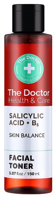 Тонер для лица The Doctor Health&Care Health & Care 150 мл SALICYLIC ACID+B5 (5901845509251) - Фото 1