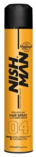 Спрей для волос Nishman Extra Strong Hold Hair Spray 400 мл - Фото 1