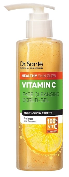 Гель для умывания Dr. Sante Vitamin C скраб 200 мл (4823015941979) - Фото 1