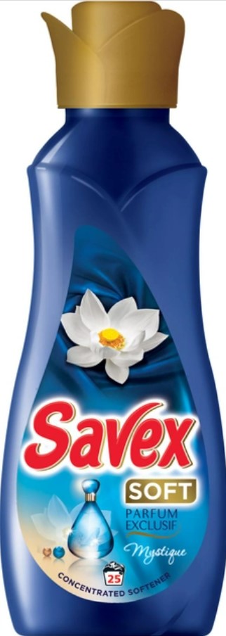 Ополаскиватель для белья SAVEX SOFT Parfum Exclusif MYSTIQUE 900 мл - Фото 1