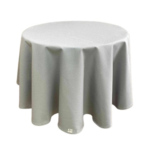 Скатерть круглая Прованс Серая D136 см (022133) - Фото 1