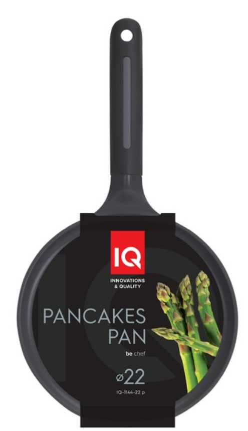 Сковорода для блинов IQ Be Chef 22 см б/кришки (IQ-1144-22 p) - Фото 1