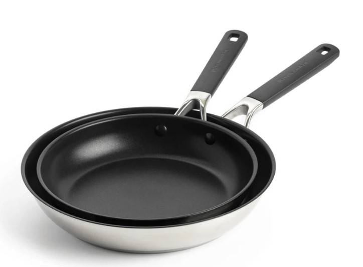 Купити Набір сковорідок KitchenAid CSS 24+28 см (CC005707-001) - Фото 1 Набір сковорідок KitchenAid CSS 24+28 см (CC005707-001) - Фото 1