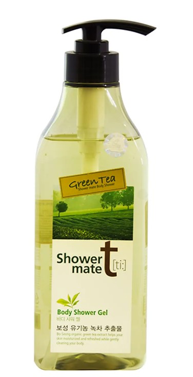 Гель для душа Shower Mate Green Tea 550 мл (8801046861516) - Фото 1