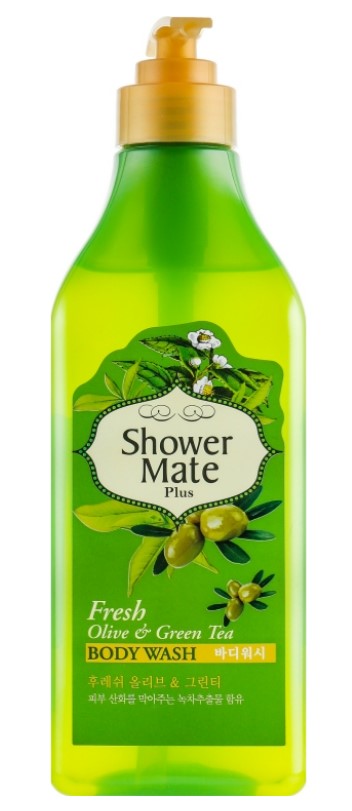 Гель для душа Shower Mate Olive & Green Tea 550 мл (8801046876756) - Фото 1