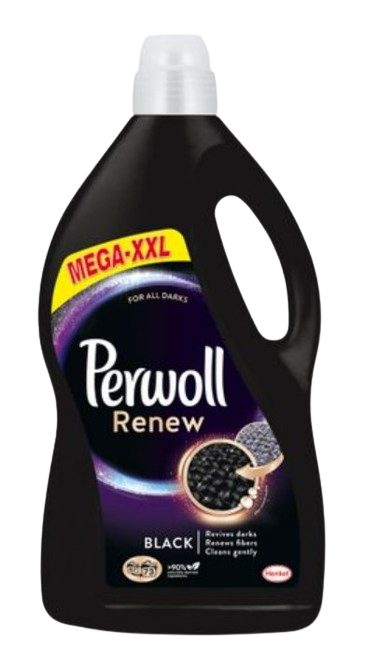 Средство для деликатной стирки Perwoll д/темных и черных вещей 4015 мл - Фото 1