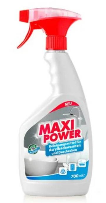 Средство для мытья в ванной комнате Maxi Power 700 мл (4823098412052) - Фото 1