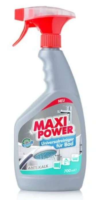 Средство для мытья в ванной комнате Maxi Power New 0,7 л (4823098411932) - Фото 1