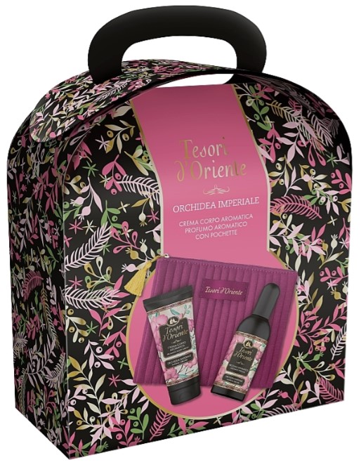 Купити Подарунковий набір для догляду за тілом Tesori d'Oriente POCHETTE ОРХІДЕЯ (8008970058061) - Фото 1 Подарунковий набір для догляду за тілом Tesori d'Oriente POCHETTE ОРХІДЕЯ (8008970058061) - Фото 1