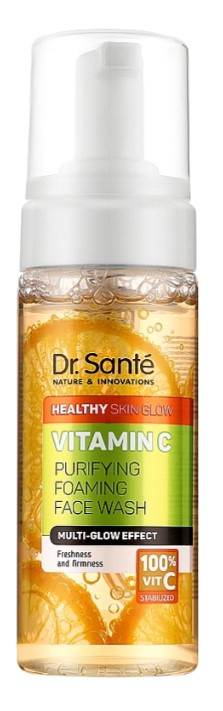 Пінка для вмивання Dr. Sante Vitamin C 150 мл (4823015945496) - Фото 1