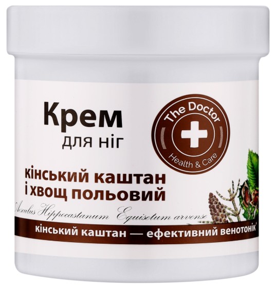 Крем для ніг The Doctor Health&Care 250 мл кінський каштан/хвощ польовий (4823015924477) - Фото 1