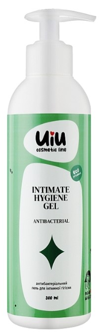 Гель для интимной гигиены UIU антибактериальный 300 мл (4820152332899) - Фото 1