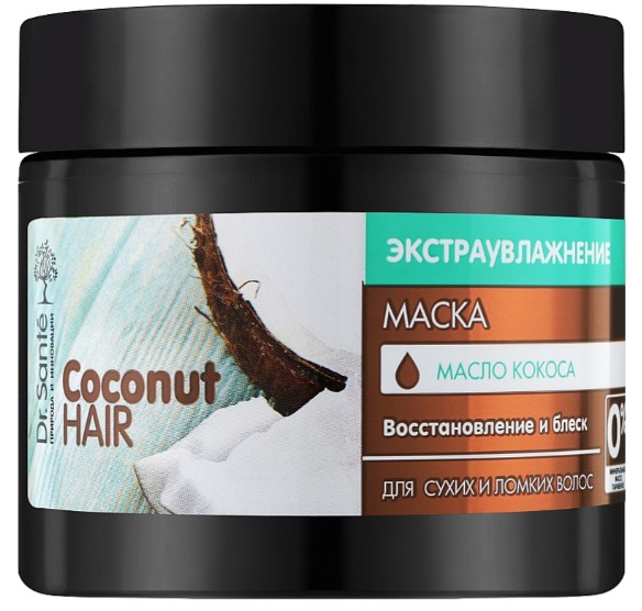 Маска для волосся Dr. Sante Coconut Hair 1000 мл (4823015938290) - Фото 1