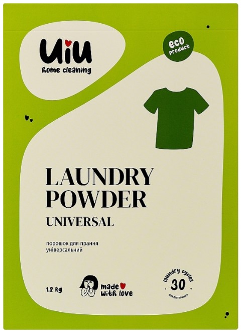 Стиральный порошок DeLaMark Universal UIU 1.2 кг (4820152333193) - Фото 1