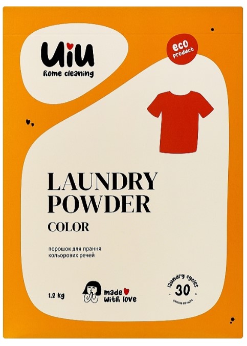 Пральний порошок DeLaMark Color UIU 1.2 кг  (4820152333209) - Фото 1