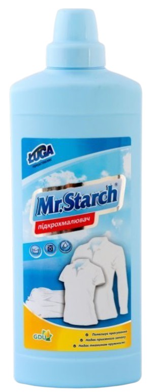 Гель для прання Luga Синтетичний крохмаль Mr. Starch 1л (4820167001704)