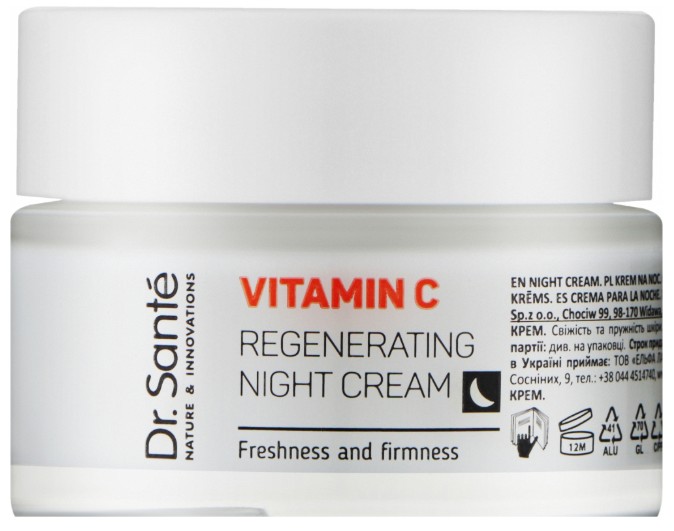 Крем для обличчя Dr. Sante Vitamin C 50 мл нічний (4823015940576) - Фото 1