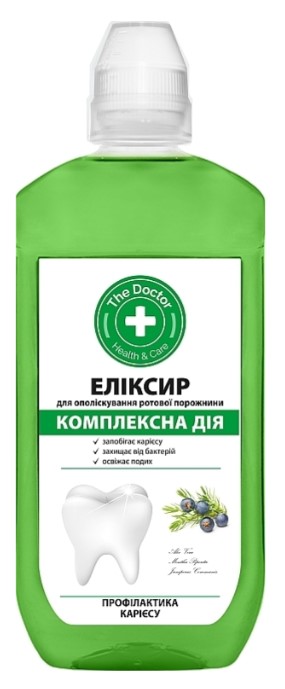 Ополаскиватель для полости рта The Doctor Health&Care 500 мл комплексное действие (4823015931413) - Фото 1