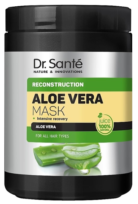 Маска для волосся Dr. Sante Aloe Vera 1 л реконструкція (4823015935350) - Фото 1
