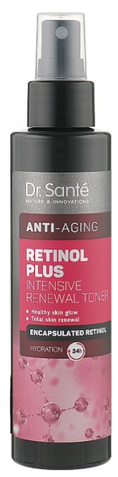 Тонер для лица Dr. Sante Retinol Plus 150 мл интенсивно восстанавливающий (5901845506618) - Фото 1