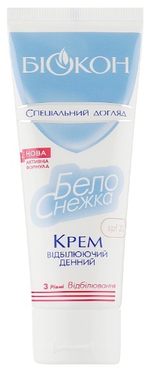 Крем для лица Біокон дневной отбеливающий 75 мл (4820008310774) - Фото 1
