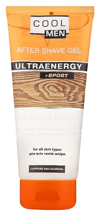 Гель після гоління Cool men UltraEnergy 200 мл (4823015930546) - Фото 1