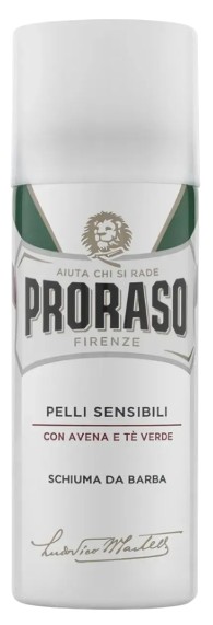 Піна для гоління Proraso Proraso Shaving Foam Sensitive Green Tea 50 мл (80199120) - Фото 1