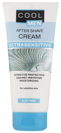 Крем після гоління Cool men UltraSensitive 200 мл (4823015926303) - Фото 1