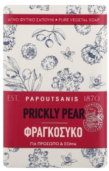 Тверде мило Papoutsanis Prickly Pear 150 г (PPSSPR150)