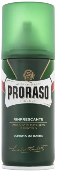 Піна для гоління Proraso Shaving Foam Refresh Eucalyptus 100 мл (8004395009657) - Фото 1
