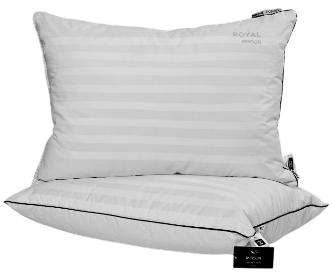 Купити Подушка стандартна MirSon 1278 Royal Pearl Hand Made з евкаліптом М'яка 50х70 см (2200001519855) - Фото 1 Подушка стандартна MirSon 1278 Royal Pearl Hand Made з евкаліптом М'яка 50х70 см (2200001519855) - Фото 1