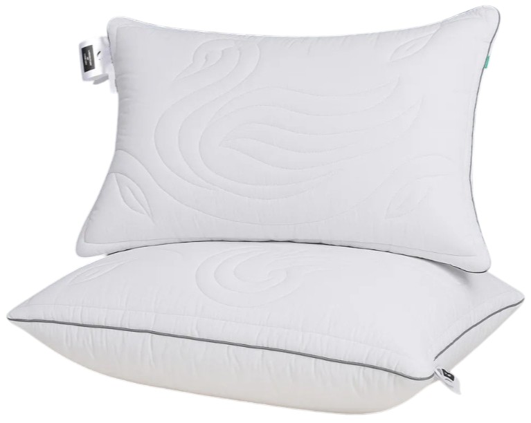 Подушка стандартна MirSon №509 Marzello Collection EcoSoft висока 70x70 см (2200012228777) - Фото 1