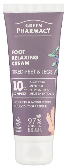 Крем для ног Green Pharmacy 75 мл расслабляющий (5907568450016) - Фото 1