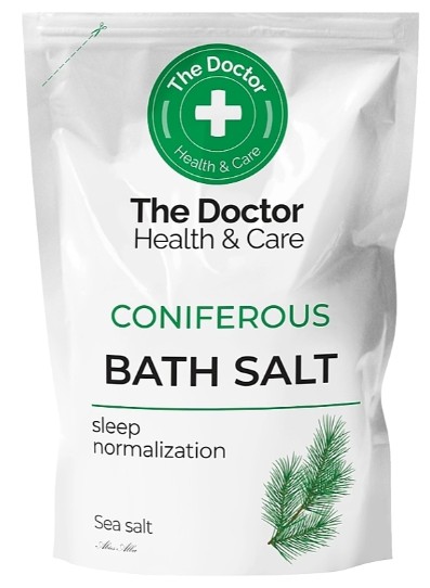Сіль для ванни The Doctor Health&Care Хвойна 500 г (4823015923395) - Фото 1