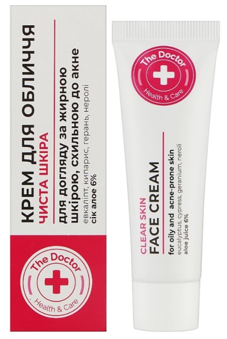 Крем для лица The Doctor Health&Care 30 мл чистая кожа (4823015929281) - Фото 1