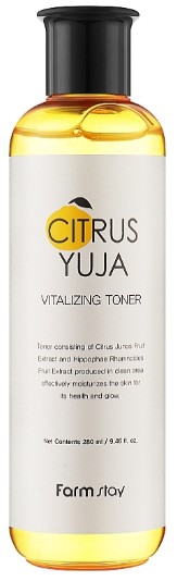 Купить Тонер для лица Farm Stay CITRUS YUJA 280 мл (8809809802011) - Фото 1 Тонер для лица Farm Stay CITRUS YUJA 280 мл (8809809802011) - Фото 1