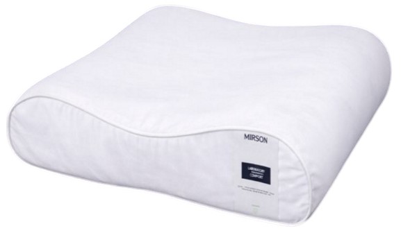 Подушка ортопедична MirSon №4161 28-0001 White Velvet (2200006423751) - Фото 1