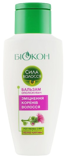 Бальзам для волосся Біокон Зміцнення коренів волосся 205 мл (4823110303313) - Фото 1
