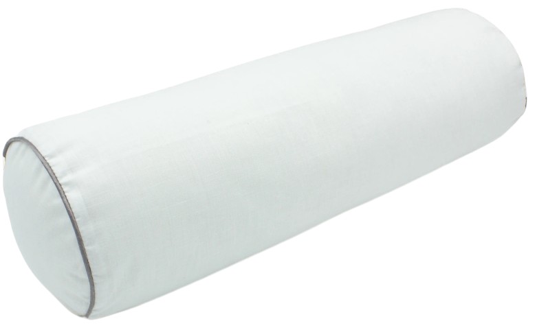 Подушка валик MirSon №8105 Naturale Line 11-2107 White EcoSilk 70х16 см (2200006247715) - Фото 1