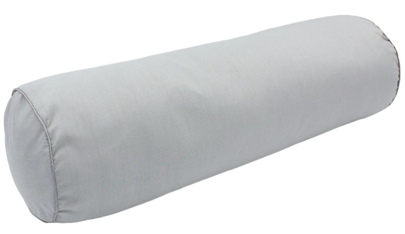 Подушка валик MirSon №8106 Naturale Line 16-5703 Light Gray EcoSilk 70х20 см (2200006247791) - Фото 1