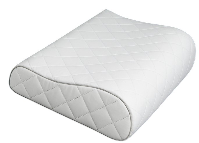 Подушка ортопедична MirSon №4172 Steep Line Silver KIDDY (2200006423867) - Фото 1