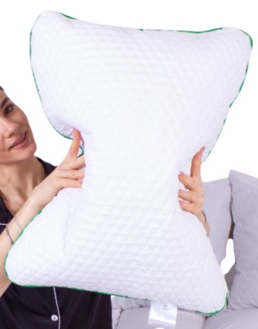 Подушка ортопедична MirSon №4003 Steep Line Aloe Vera WoMen 59х43х10 см (2200006422112) - Фото 1