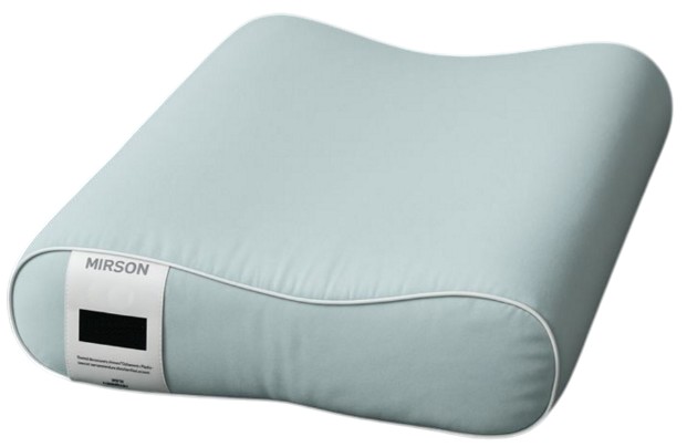 Подушка ортопедична MirSon №4150 Delicate Satin 0251 Skyline 49х32х10.5 см (2200006423645) - Фото 1