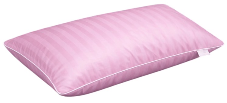 Подушка ортопедична MirSon №4016 Satin Stripe 30-0007 Pink Women (2200006422259) - Фото 1