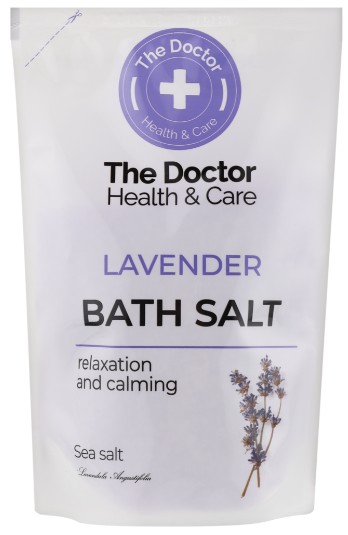 Сіль для ванни The Doctor Health&Care дой-пак 500 г Лаванда (4823015921728) - Фото 1
